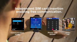 Android 11.0 điện thoại di động đồng hồ 64GB màn hình lớn 800W Dual HD máy ảnh PGD xem q668 Facebook WhatsApp Youtube pin 1200mAh - Product Image 6