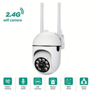Камера видеонаблюдения Regis 1080P 3MP с Wi-Fi, двусторонней аудиосвязью, AI-детектором движения, ночным видением для дома и наблюдения за животными, поддержка карт памяти - Product Image 2