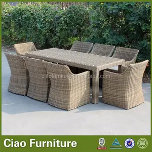 Wholesale Outdoor Restaurant Armchair Garden Rattan Dining Chair