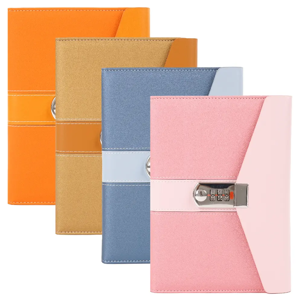 Professional Custom PU Leather A5 Notebook Notes Business Office Notebook Wholesale