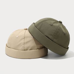 หมวกด็อคเกอร์ผู้ชาย แห้งเร็ว กันน้ำ แฟชั่นวัยรุ่น หมวกเบสบอล - Product Image 3