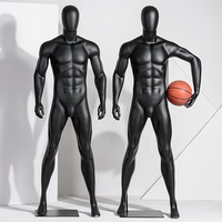 Mannequin Homme Haut de Gamme Électroplaqué, Présentoir Corps Entier, Vitrine de Magasin de Vêtements pour Hommes, Mannequin Femme Personnalisé Argenté