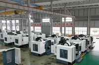 MV1160 Centre d'usinage vertical BT40 à grande vitesse avec table 1100*600*600mm et ATC 24T pour la coupe de précision des métaux
