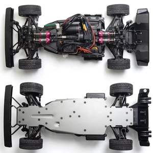 Coche de Derrape RC 1/10 2WD 4WD Conmutable con Giroscopio <span class=keywords><strong>ESP</strong></span>, <span class=keywords><strong>Servo</strong></span> de 6KG, Alcance de 300m, Carrocería de PVC Totalmente Proporcional, Camioneta de Control Remoto - Product Image 6