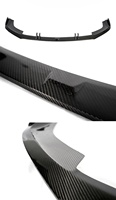 Lame avant en fibre de carbone sèche, canards avant, diffuseur arrière horizontal et vertical, diffuseur arrière pour Audi A7 S7 A7L 2019-2022