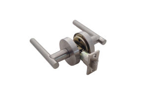 Modern Steel Privacy <strong>Door</strong> <strong>Knob</strong> KEYLESS Interior <strong>Door</strong> Lock for <strong>Bedroom</strong> Bathroom Home Office-Satin Nickel Finish Easy Installation - Product Image 5