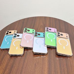 Étui de téléphone magnétique Laser Chameleon pour Apple 17/18 Pro Max, coque de protection antichoc mate pour iPhone 16/15 - Product Image 3