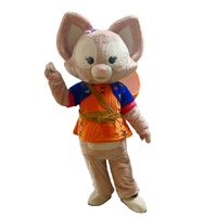 Custom Made Mascotte Kostuum Voor Reclame Dier Cartoon Anime Vos Pluche Mascotte Kostuum