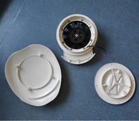 Ventilateur extracteur de plafond 12V pour ambulance, ventilateur d'évacuation circulaire en forme de champignon pour camping-car