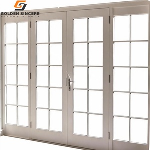 ประตูคู่สไตล์ฝรั่งเศส GS Luxury พร้อมกระจกบานเลื่อนสำหรับทางเข้าวิลล่า - Product Image 2