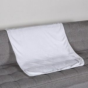 Vente chaude transfert de chaleur Double couche 30x40 pouces petite couverture couverture blanche <span class=keywords><strong>Sublimation</strong></span> thermique couverture pour enfants - Product Image 1