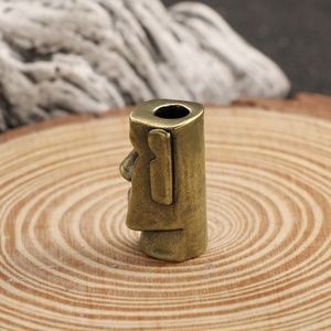 จี้รูปมีด EDC พวงกุญแจทองเหลืองจี้เครื่องประดับแบบทำมือ - Product Image 3