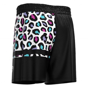 Shorts de Lucha Gladiador para Hombre, Cintura Alta, MMA, Nailon - Product Image 3