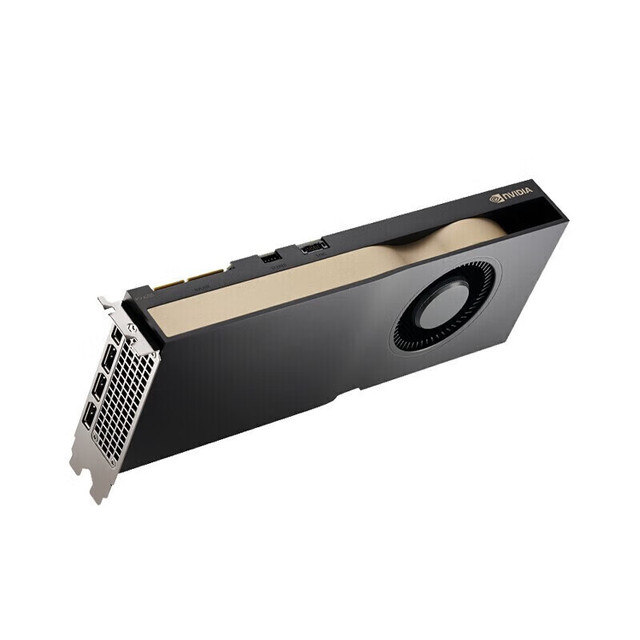For NVIDIA Quadro RTX A4500 20GB GDDR6 ECC Professional Visualization Graphic Card Fan Cooler DP Output for Desktop Workstation