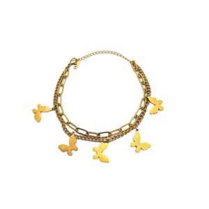 Pulsera luminosa con diseño de canal recomendado, regalo festivo para mujer, chapado ecológico - Product Image 5