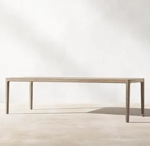 Juego de Muebles de Jardín de Teca para Exteriores Sassanid, Juego de Comedor Rectangular de Teca Envejecida Laurel para Hotel - Product Image 2