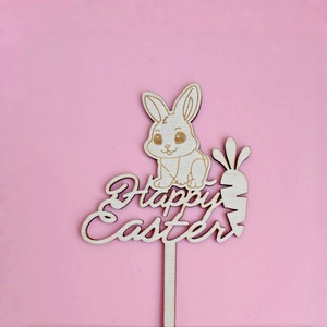 Honey And Sweetness <b>Easter</b> Bunny Cake Decoration Ins Style Plastic Cake Plugin For <b>Easter</b> Party Supplies - Product Image 1