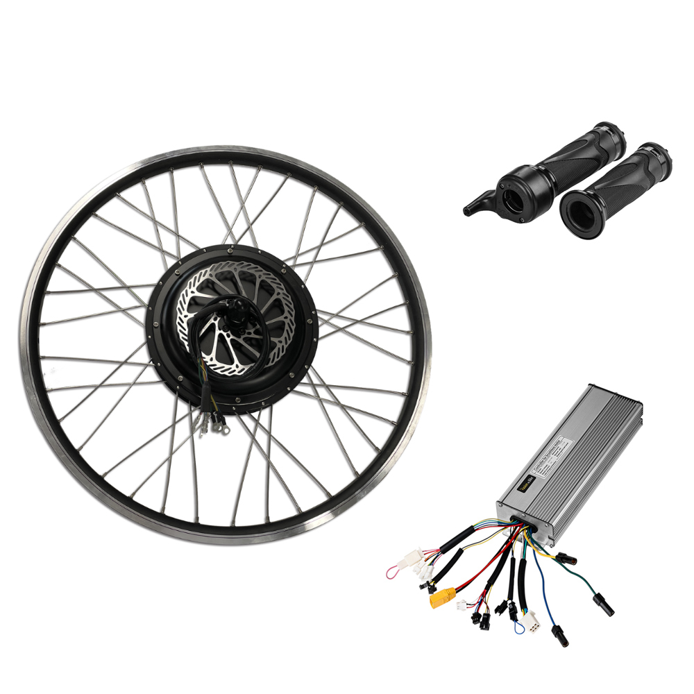 Kit Conversion Vélo électrique 48V 1000W Moteur Arrière Pour Roue 20 Pouces