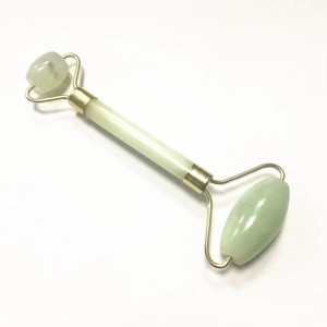 Facial Massager Jade Dual-Head Roller for Woman Daily Facial <b>Massage</b> Use - Product Image 3