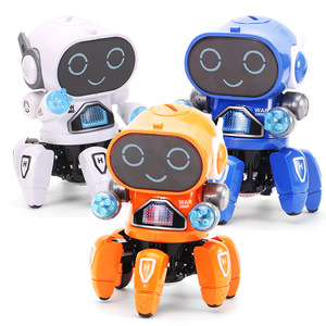 Juguete para niños y niñas, venta al por mayor, <span class=keywords><strong>Robot</strong></span> de seis garras popular transfronterizo, <span class=keywords><strong>Robot</strong></span> de baile inteligente eléctrico para niños - Product Image 1