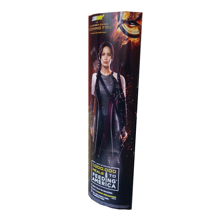 Brand Promotional Cardboard Totem Lama Display