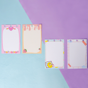 RINGNOTE Mini Blocco Note con Copertina Rigida in PP, Design Opaco con Cartoni Animati, Compatto e Leggero, Regalo Ideale per Studenti e Ufficio - Product Image 2