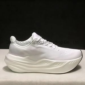Chaussures de course pour hommes personnalisées avec logo en maille, modèle Max Triple Black Ice Grey Country, baskets de style marche - Product Image 6