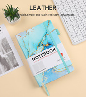 Hotsale papier imprimé personnalisé Design classique affaires haut en cuir Pu journal intime à couverture rigide budget classeur Journal planificateur cahier