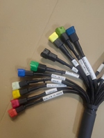 Faisceau de câblage moto 21-en-1 OBD femelle universel, câble de diagnostic pour tous les véhicules à deux roues et motos BS6, outil