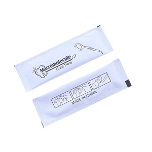 Hilo Dental Universal en Paquete a Granel, Dos en Uno, para Limpieza Dental, Biodegradable, de Polietileno Blanco, para Hotel - Product Image 2