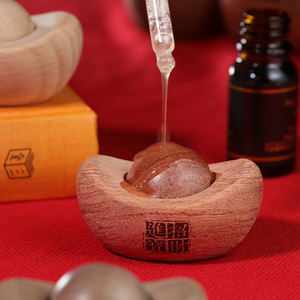 งานฝีมือทำมือ กลิ่นหอมจากธรรมชาติ รูปทรงหยวนเป่า ไม้หอมกระจายกลิ่นอโรม่า ตกแต่งบ้าน เสริมความหมาย <span class=keywords><strong>นำ</strong></span>ความมั่งคั่งและความมั่งคั่งมาสู่บ้าน - Product Image 2