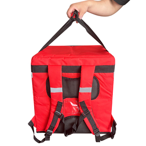 Bolsas de Reparto de Comida para Motocicleta de Nuevo Diseño, Bolsa Refrigerante Desechable de Papel de Aluminio Aislante - Product Image 3