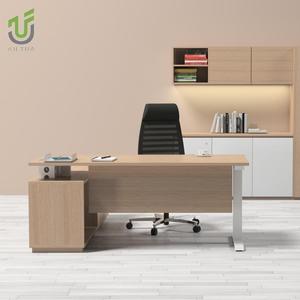 Iultra điện động cơ kép l-hình dạng bàn thiết kế hiện đại với Lắp ráp dễ dàng điều chỉnh chiều cao góc bàn cho không gian tối đa hóa - Product Image 2