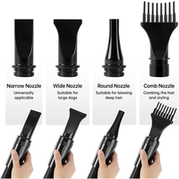 Smart Touch 4 Buse Accessoire Écran Réglable Chaleur Pet Toilettage Chien et Chat Séchage Puissant Sèche-Cheveux Accessoire
