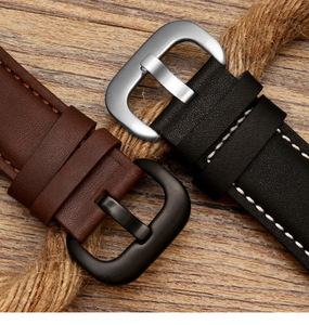 LAIHE Bracelets <span class=keywords><strong>de</strong></span> montre <span class=keywords><strong>de</strong></span> <span class=keywords><strong>luxe</strong></span> en cuir véritable 28mm à motif <span class=keywords><strong>de</strong></span> crocodile pour sept vendredis - Product Image 5