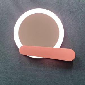 LED Hand <b>Mirror</b> Portable Pocket Makeup <b>Mirror</b> Hand Held <b>Mirror</b> Custom Logo with Lights - Product Image 4