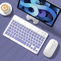 Tablet klavye Mouse Combos 10 inç evrensel Tablet ofis için kablosuz klavye fare seti
