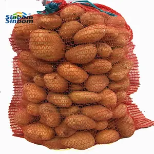 China manufacturer HDPE plastic polypropylene onion raschel sacks pp leno mesh bags