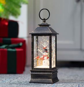 Luces de Linterna de Plástico Vintage, Diseño OEM, Adornos Centrales para Mesa de Fiesta, Decoración Navideña, Suministros de Decoración, Embalaje Personalizado - Product Image 1