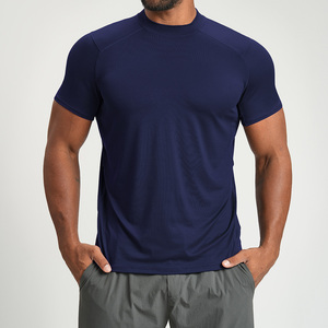 Camiseta Casual Versátil para Hombre, Primavera-Verano, Lisa, de Color Sólido, Manga Corta, para Gimnasio y Ropa Urbana - Product Image 2