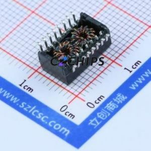 Transformateur LAN HY60168EE SMD-16P, inducteur 12,7x7,2 mm (rapport de bobinage : 1:1) - Product Image 2