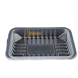 Wholesale small plastic food tray plastic meat tray can be customized