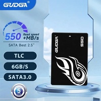 Unidad de Disco Duro GUDGA SSD de 512 GB, 128 GB, 256 GB, SATA3, SSD de 1 TB, 120 GB, 240 GB, 480 GB, Unidad de Estado Sólido Interna de 2,5 Pulgadas para Ordenador Portátil