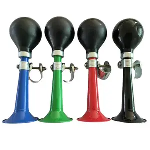 Bicycle 9 inch horn iron horn /children's bicycle Air horn/mountain bike colorful horn