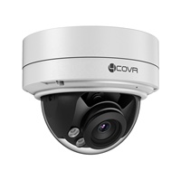 Cámara de Seguridad IP PoE 4COVR 8MP 4K, Zoom Óptico 5X de 2.8~12mm, Visión Nocturna, Detección Facial con IA, Vigilancia para Hogar y Negocios
