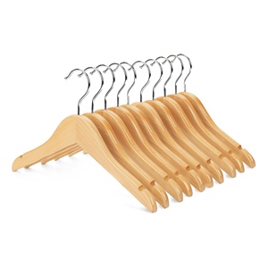 Hot Selling Coat Hanger Wholesale Wooden Hangers for Clothes Clothes Hanger Rack - Product Image 1
