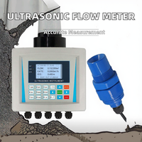 Débitmètre à ultrasons pour canal ouvert RC-MQ-201-C4, type Parshall, pour irrigation et eaux usées, homologué CE, 4-20mA RS485