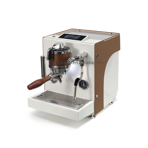 Cafetera Profesional Semiautomática con Sistema de Control de Flujo, Cafetera Espresso Comercial de 9 Bares - Product Image 5