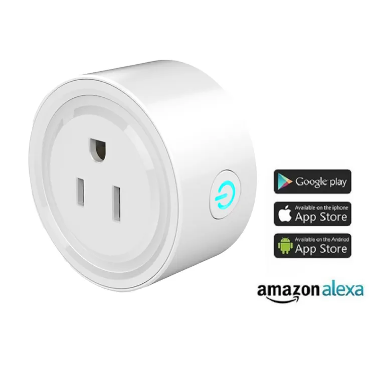 Mini Electrical 10A 220v Smart Plug Support IOS Android System Wireless Wifi Smart Plug Indian