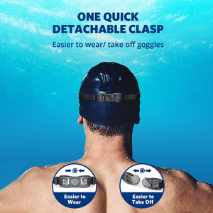 עדשת UV נגד ערפל מקצועית ממותגת בהתאמה אישית ללא דליפות משקפי שחייה למבוגרים - Product Image 6